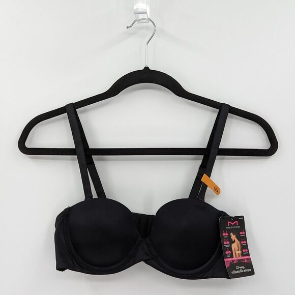 Maidenform Bra Women's 34A Black Love the Lift® Push-Up & In Strapless DM9903 - Picture 1 of 6
